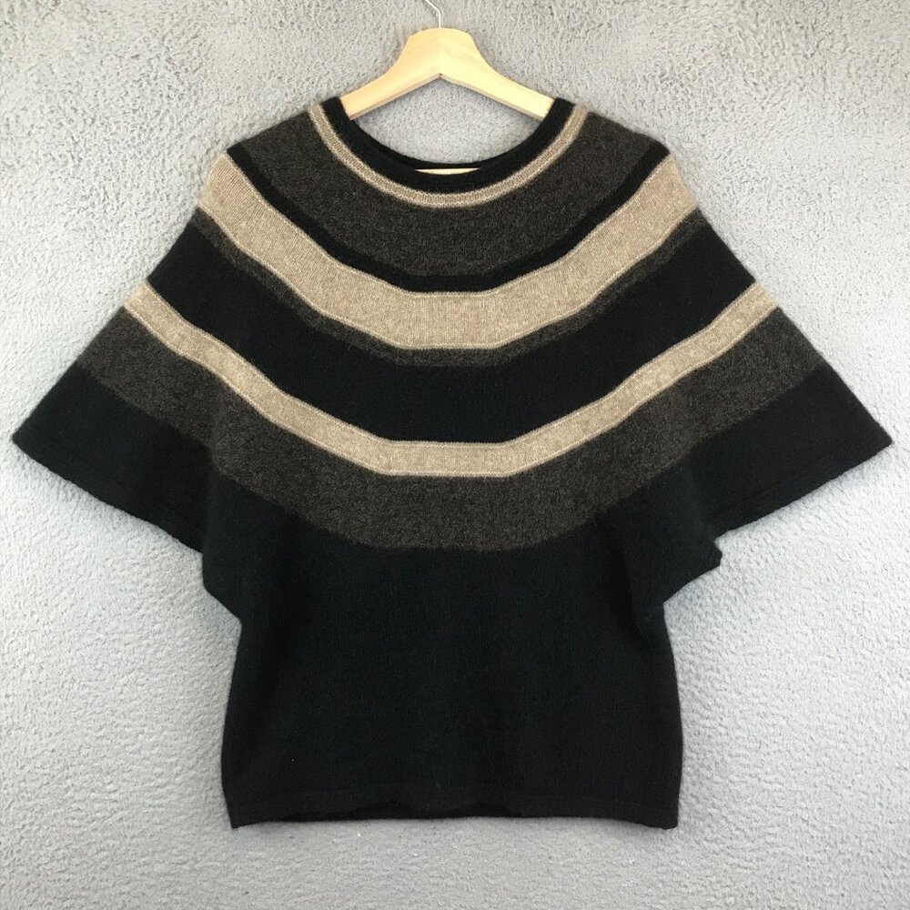 Zinity Round Neck Poncho Size S Made In New Zealand sweater‎